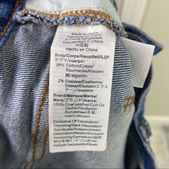 Madewell slim wide leg full length jeans size 29 - Picture 6 of 9